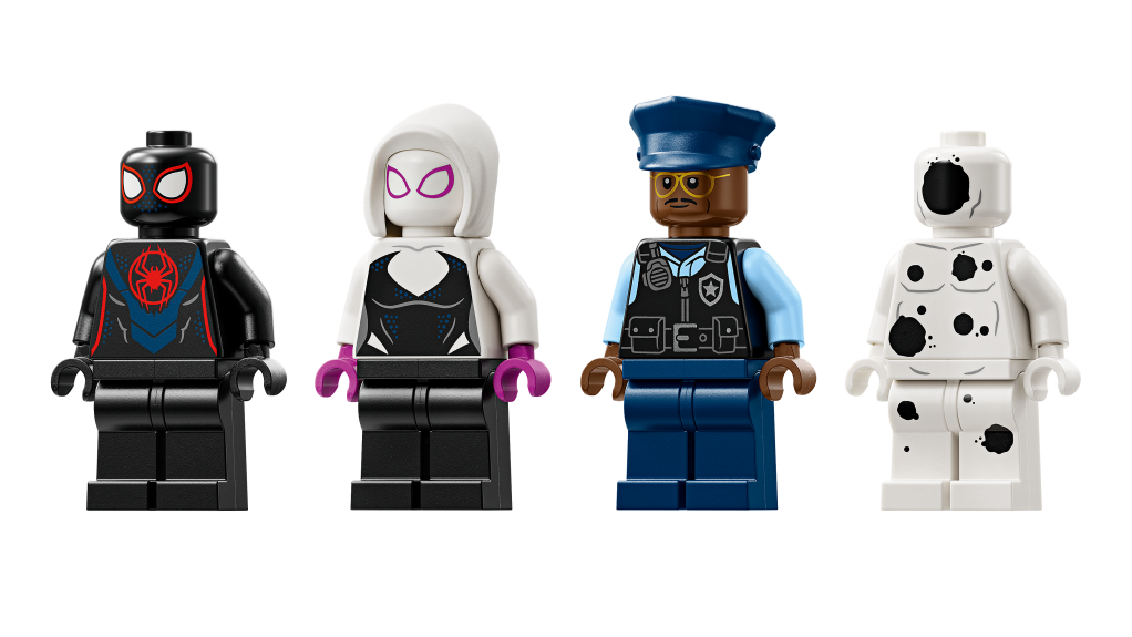 personnages LEGO Marvel 76311 : Spider-Verse - Miles Morales contre La Tache