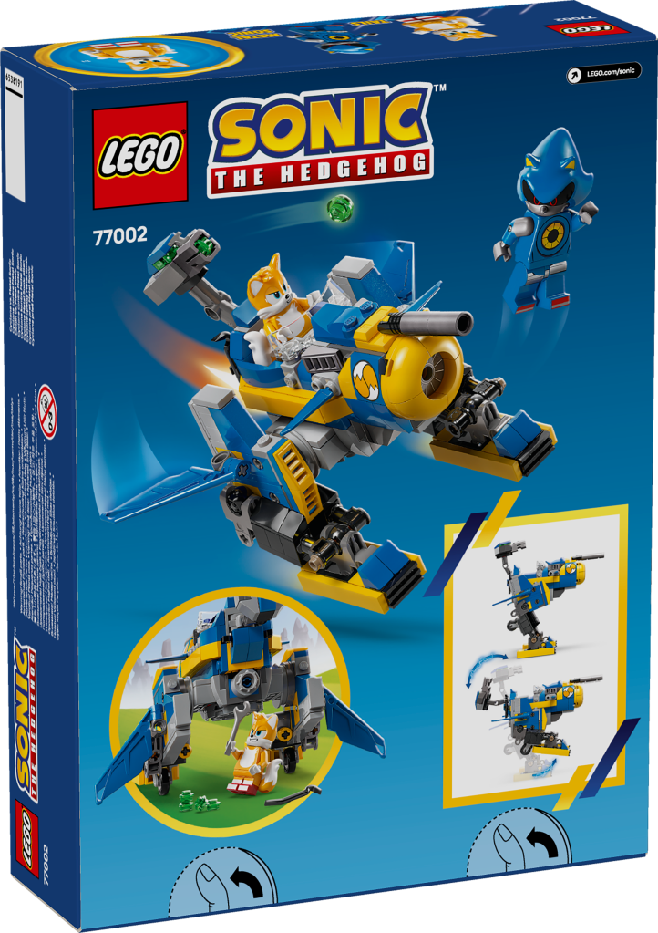 boîte LEGO Sonic 77002 Cyclone contre Metal Sonic