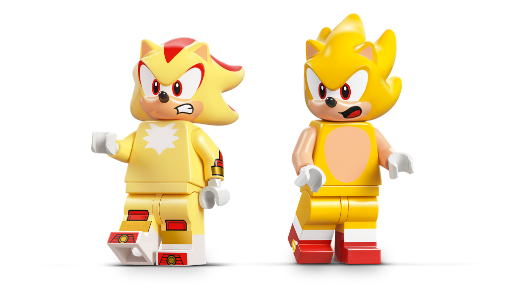 détails LEGO Sonic 77003 Super Shadow contre Biolizard