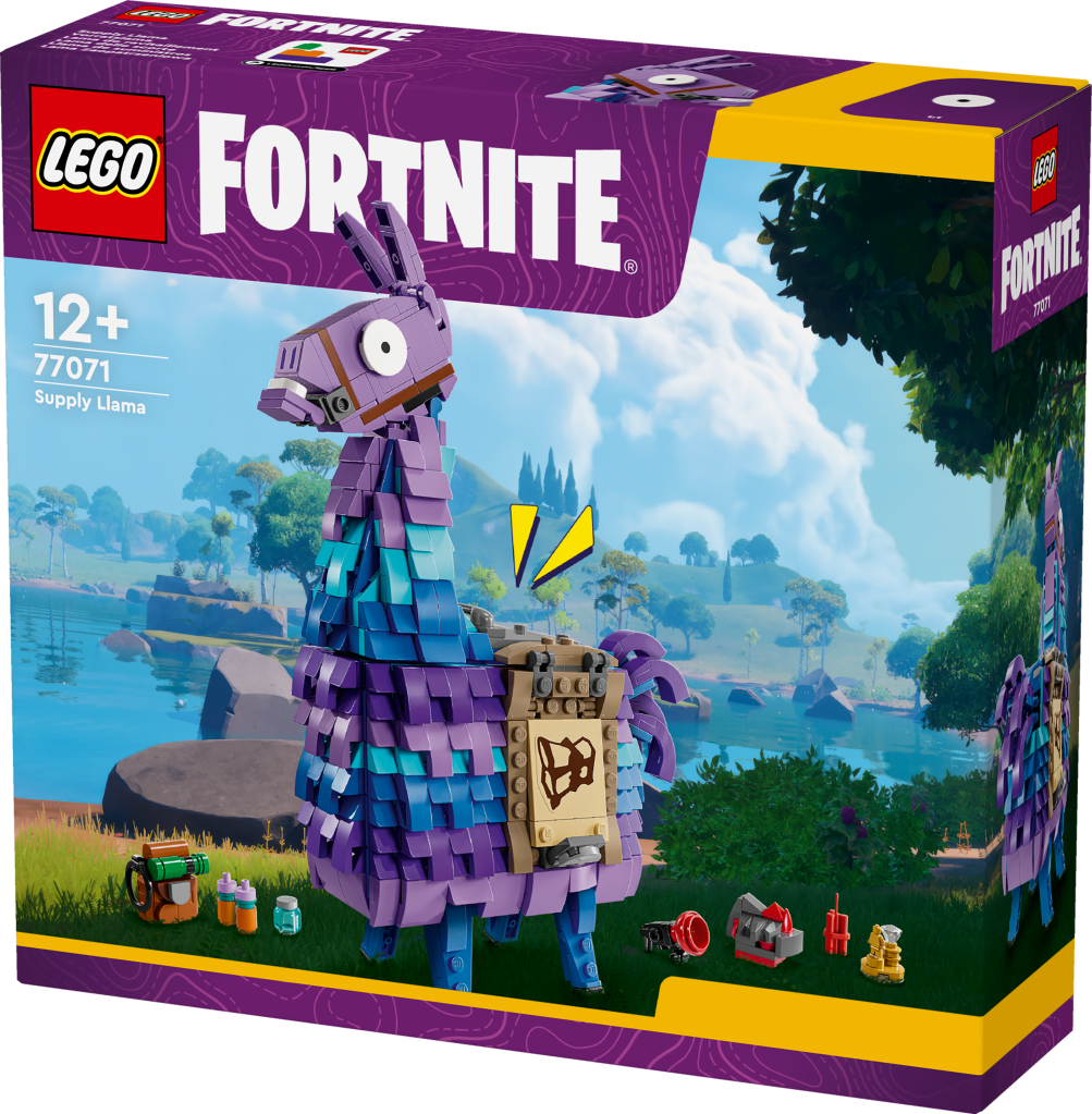 boîte LEGO Fortnite 77071 Lama de Ravitaillement