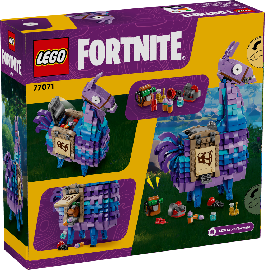 boîte LEGO Fortnite 77071 Lama de Ravitaillement