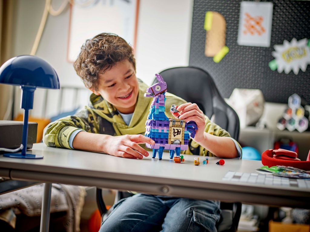 décoration LEGO Fortnite 77071 Lama de Ravitaillement