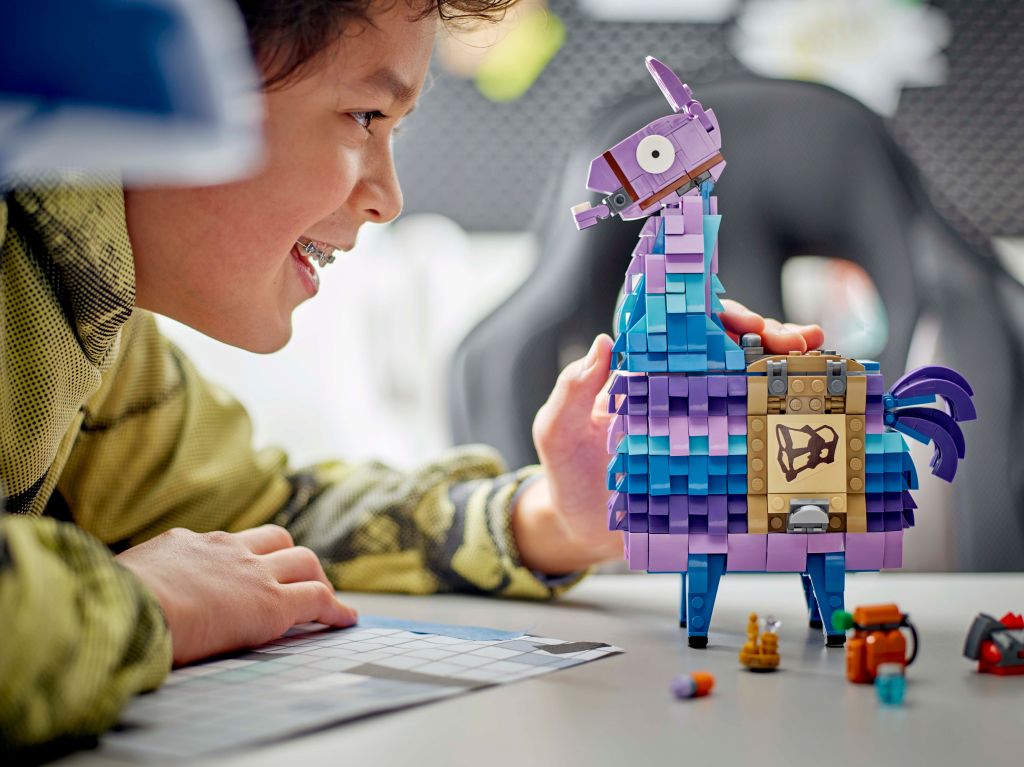 décoration LEGO Fortnite 77071 Lama de Ravitaillement