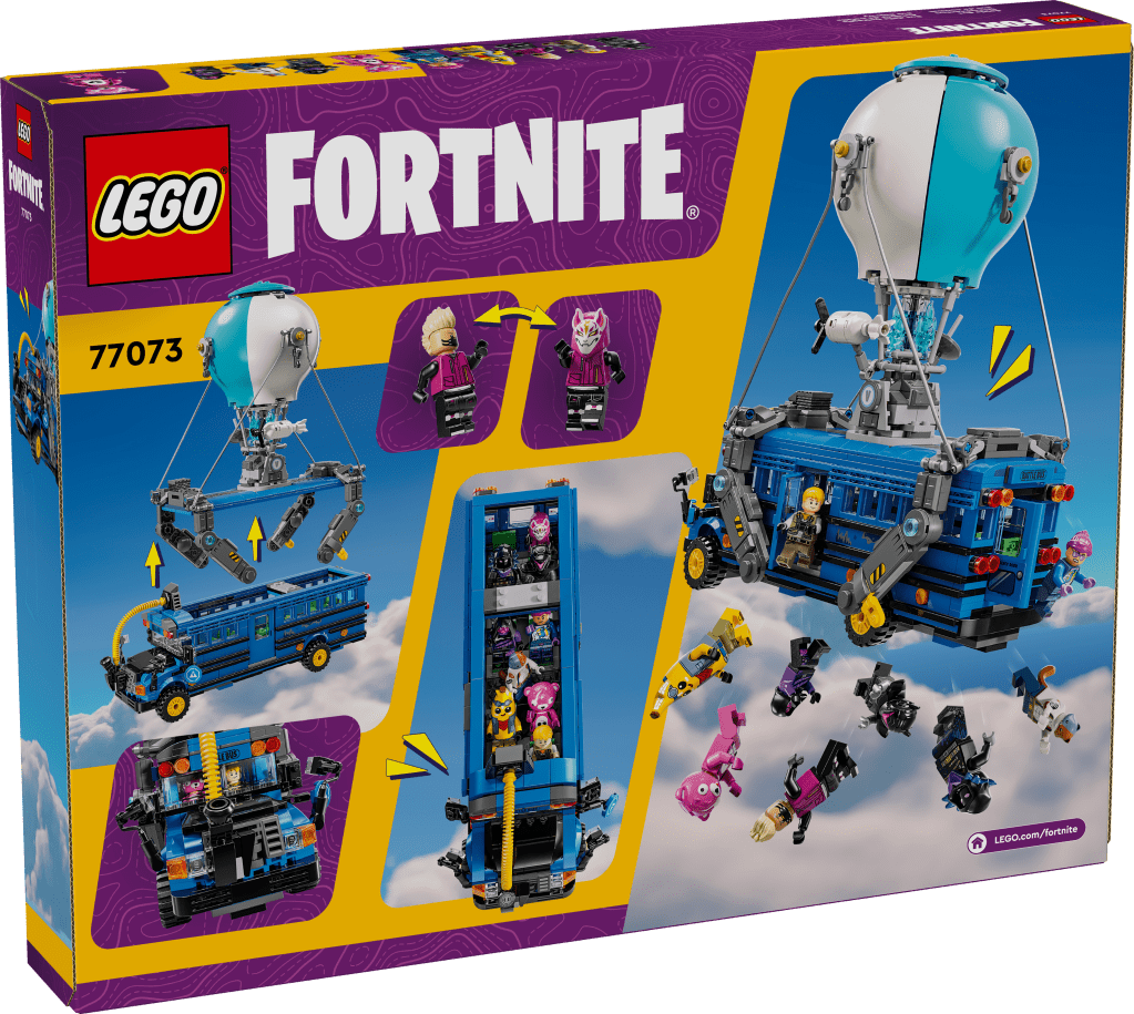 boîte LEGO Fortnite 77073 Bus de Combat