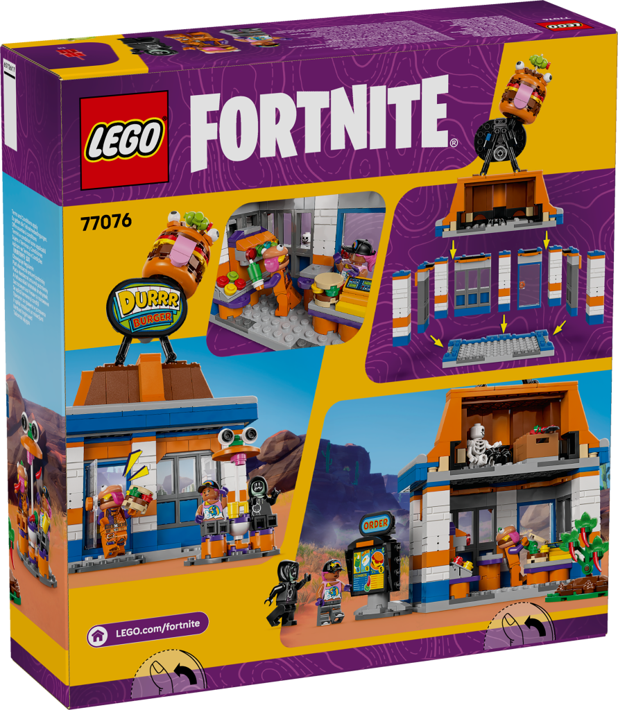 boîte LEGO Fortnite 77076 Le Restaurant Durrr Burger