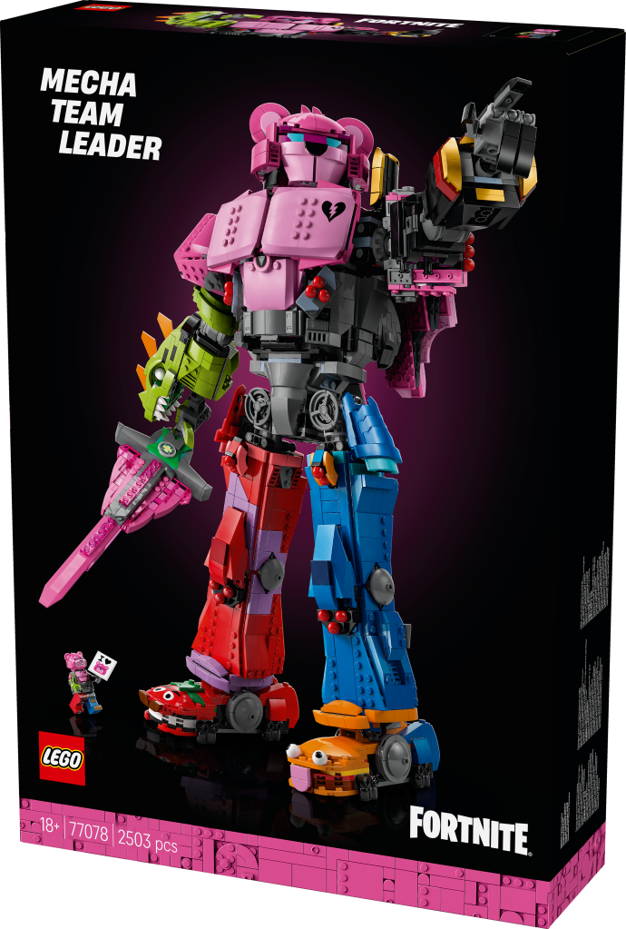 boîte LEGO Fortnite 77078 Chef de l’Équipe Mécha