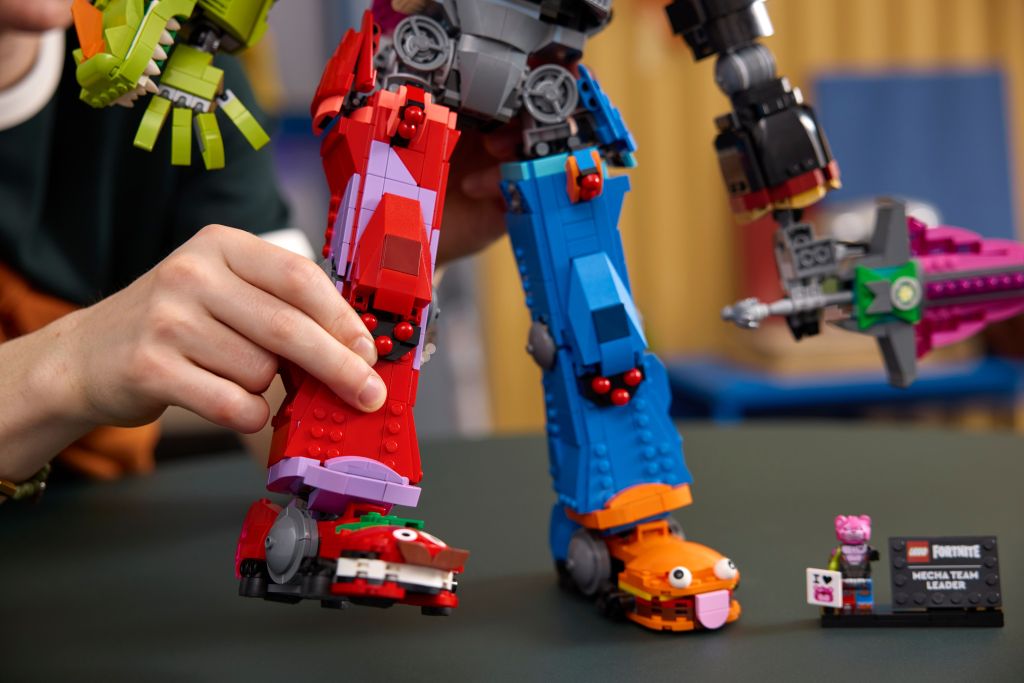 détails LEGO Fortnite 77078 Chef de l’Équipe Mécha