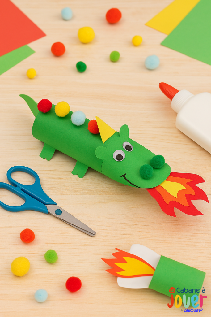 bricolage dragon maternelle