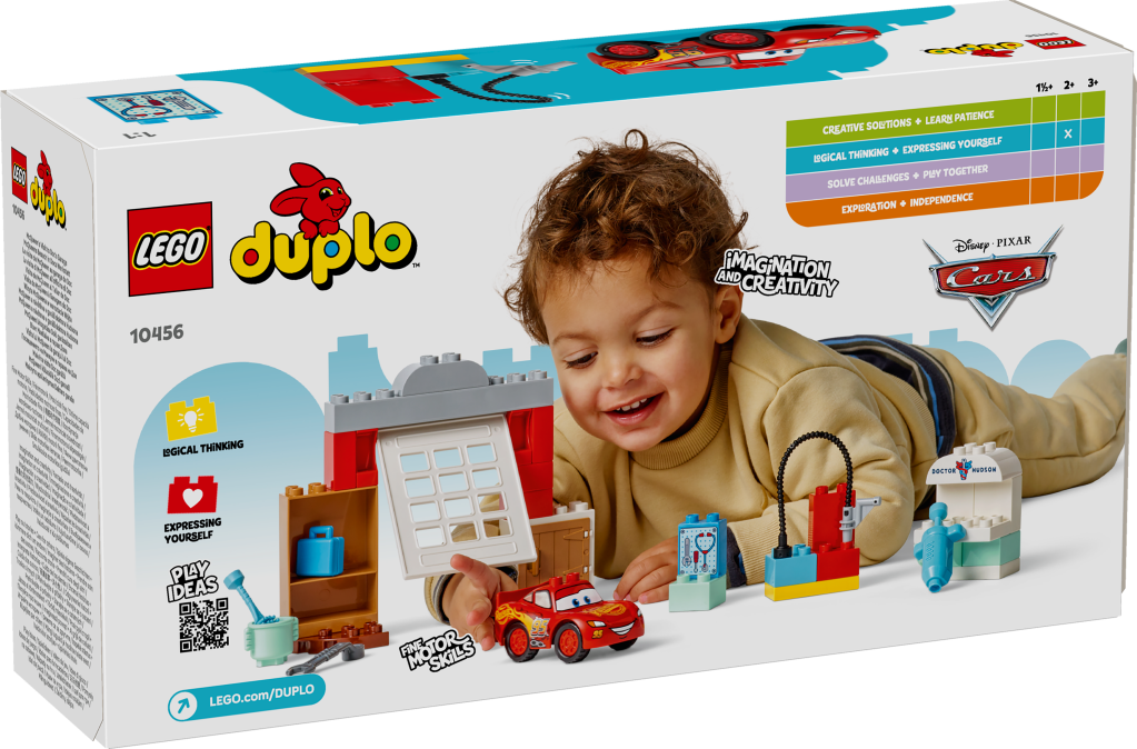 boîte LEGO DUPLO 10456 La visite de McQueen au garage de Doc