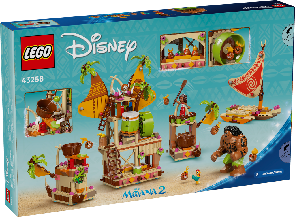 boîte LEGO Disney 43258 Le navire des Kakamora