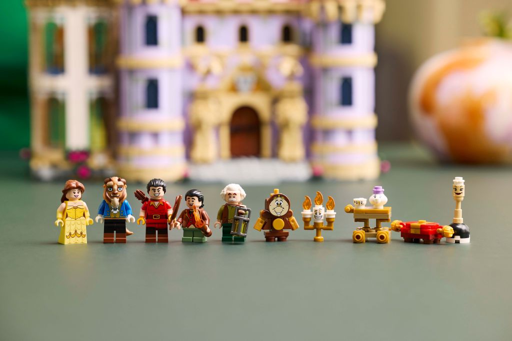personnages LEGO Disney 43263 Le château de La Belle et la Bête