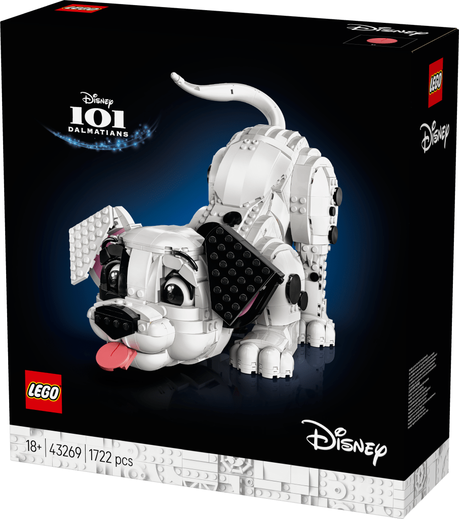 boîte LEGO Disney 43269 Le chiot des 101 Dalmatiens