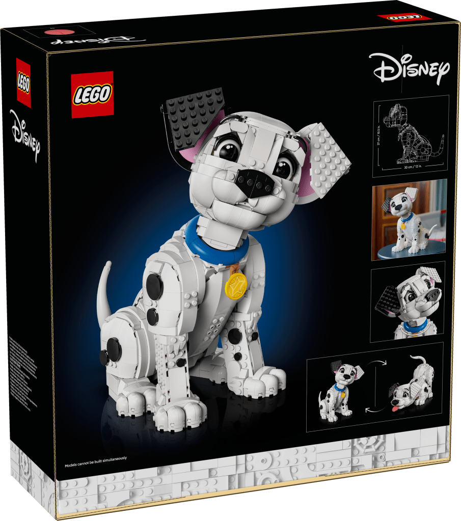 boîte LEGO Disney 43269 Le chiot des 101 Dalmatiens