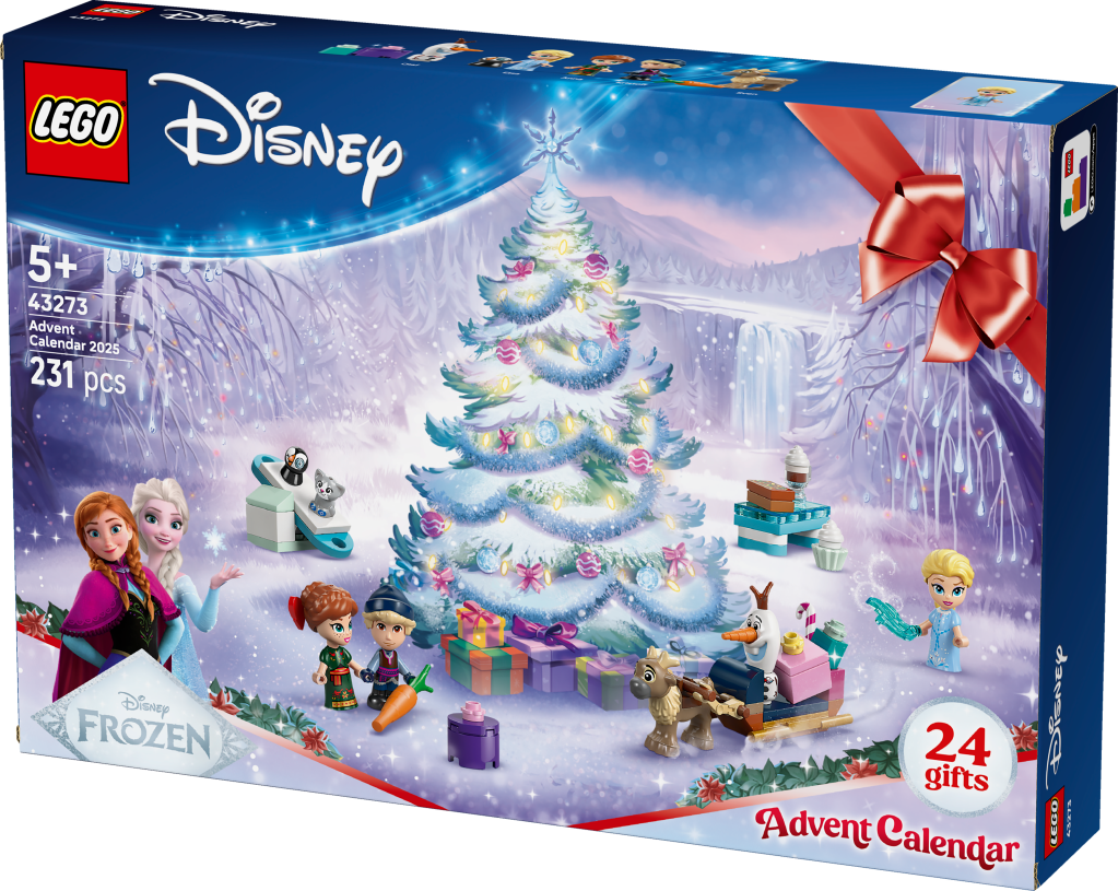 boîte LEGO Disney 43273 – La Reine des Neiges, Calendrier de l’Avent 2025