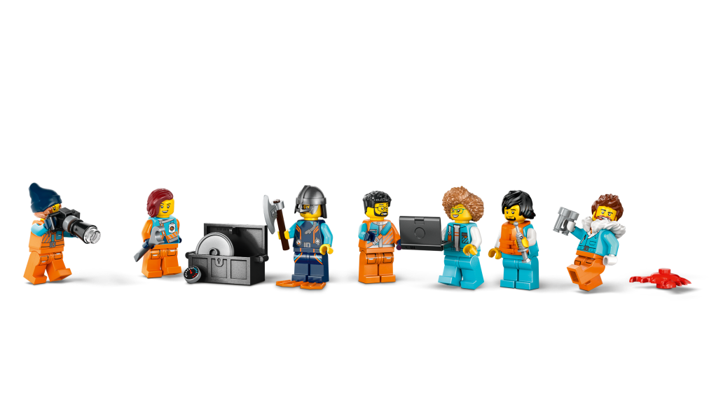 personnages LEGO City 60368
