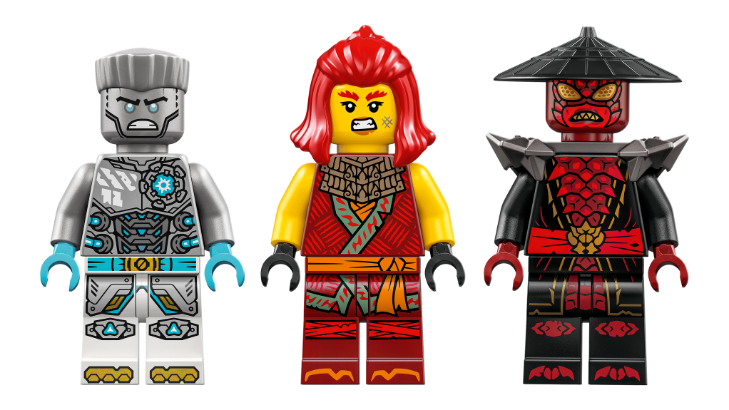 personnage LEGO Ninjago 71827 La super armure robot de Zane