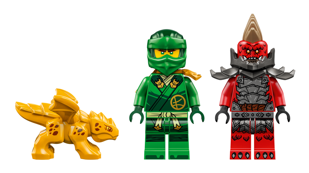personnage LEGO Ninjago 71829 Le dragon vert de la forêt de Lloyd