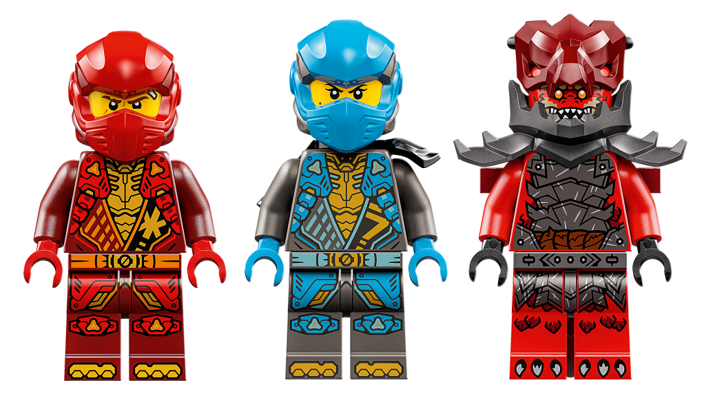 personnage LEGO Ninjago 71830 La moto tempête du robot de Kai