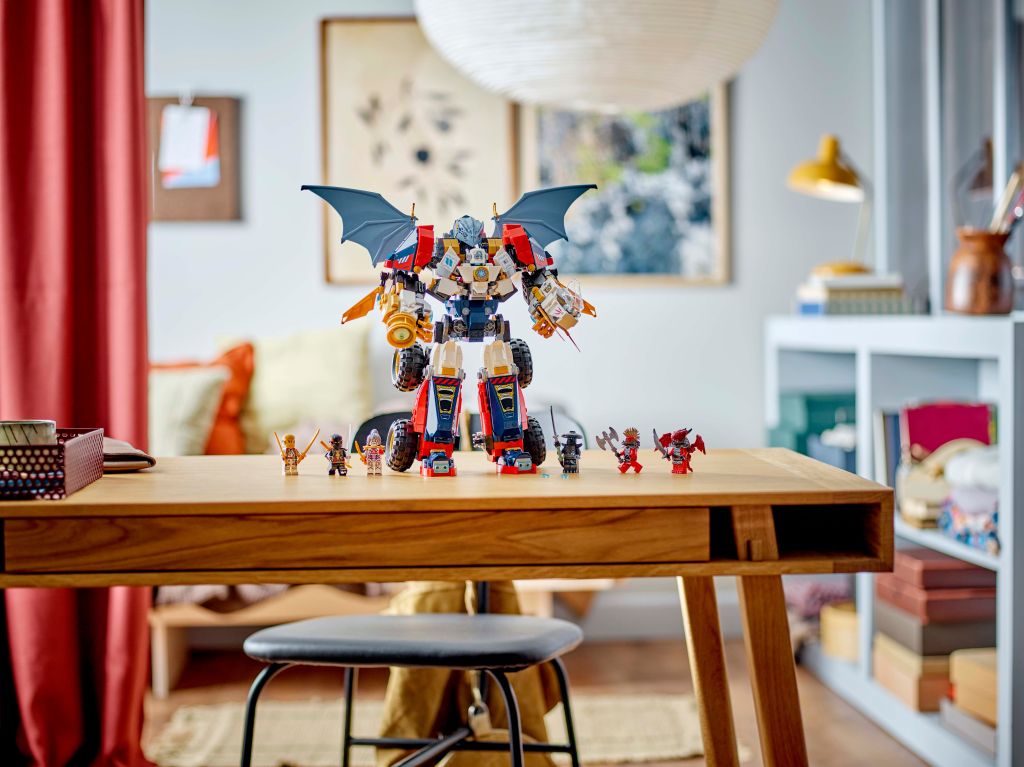 décoration LEGO Ninjago 71834 Le robot ultra combo de Zane