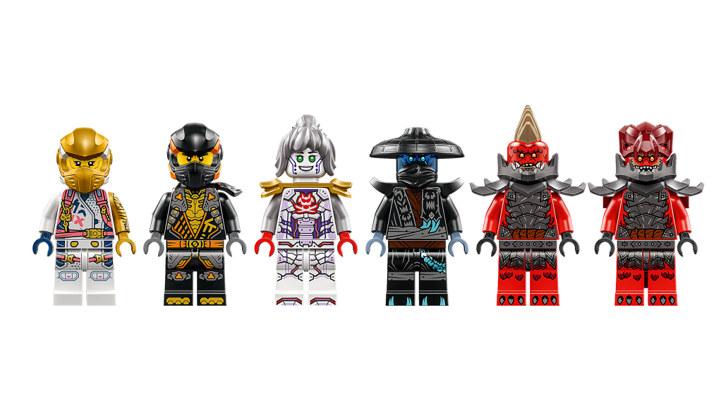 personnage LEGO Ninjago 71834 Le robot ultra combo de Zane