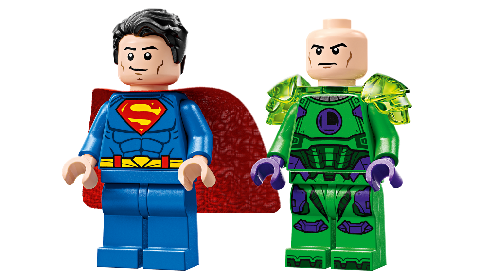 personnages LEGO DC 76302 : Le robot de Superman contre Lex Luthor