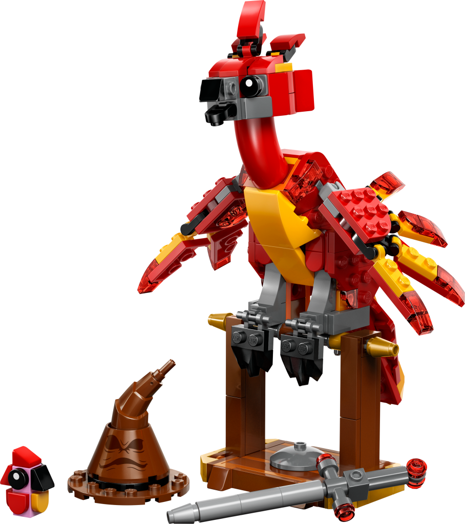 LEGO 76448 Fumseck : Le phénix de Dumbledore