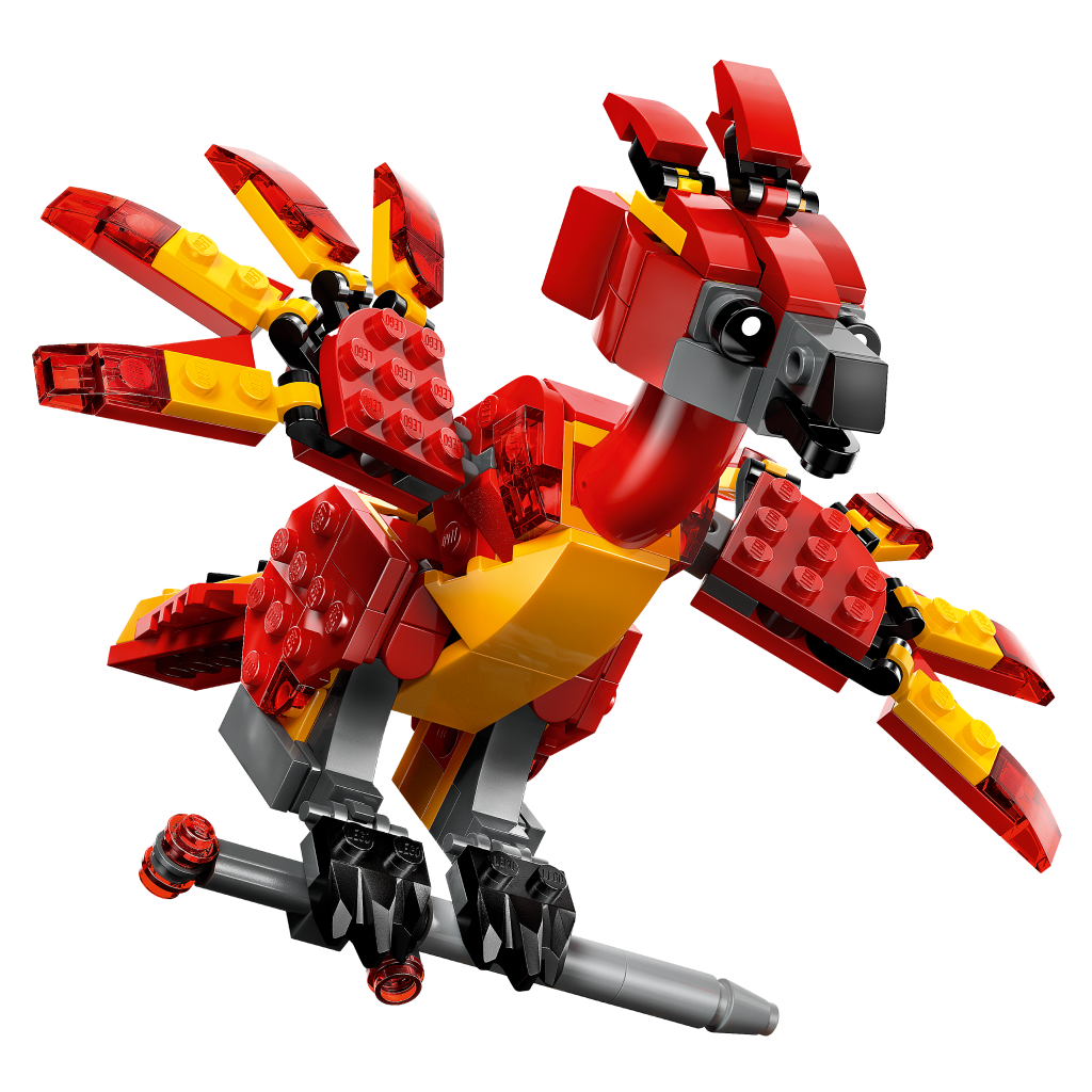 détails LEGO 76448 Fumseck : Le phénix de Dumbledore