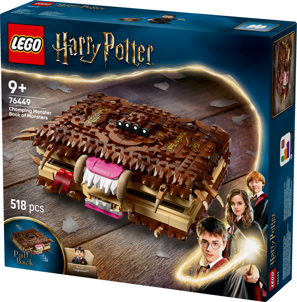 boîte LEGO 76449 Le monstrueux livre des monstres