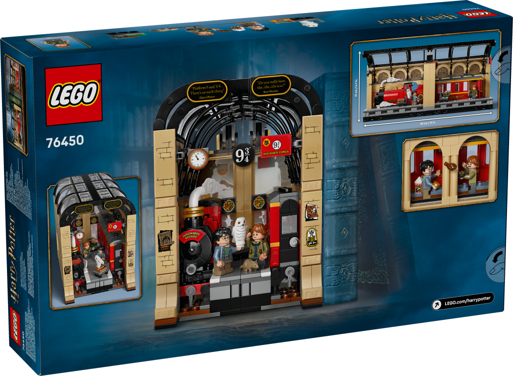 boîte LEGO 76450 Book Nook : Le Poudlard Express