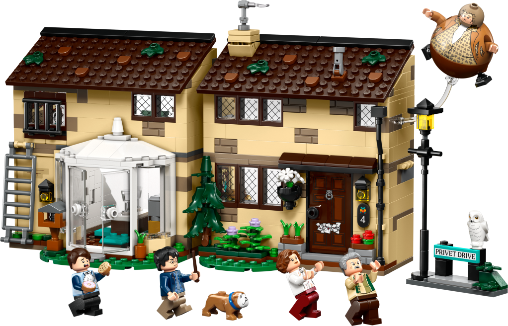 LEGO 76451 Privet Drive : La visite de tante Marge