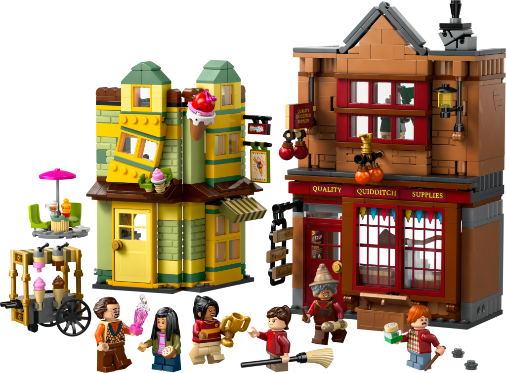 LEGO 76452 Magasin d'accessoires de Quidditch et marchand de glaces