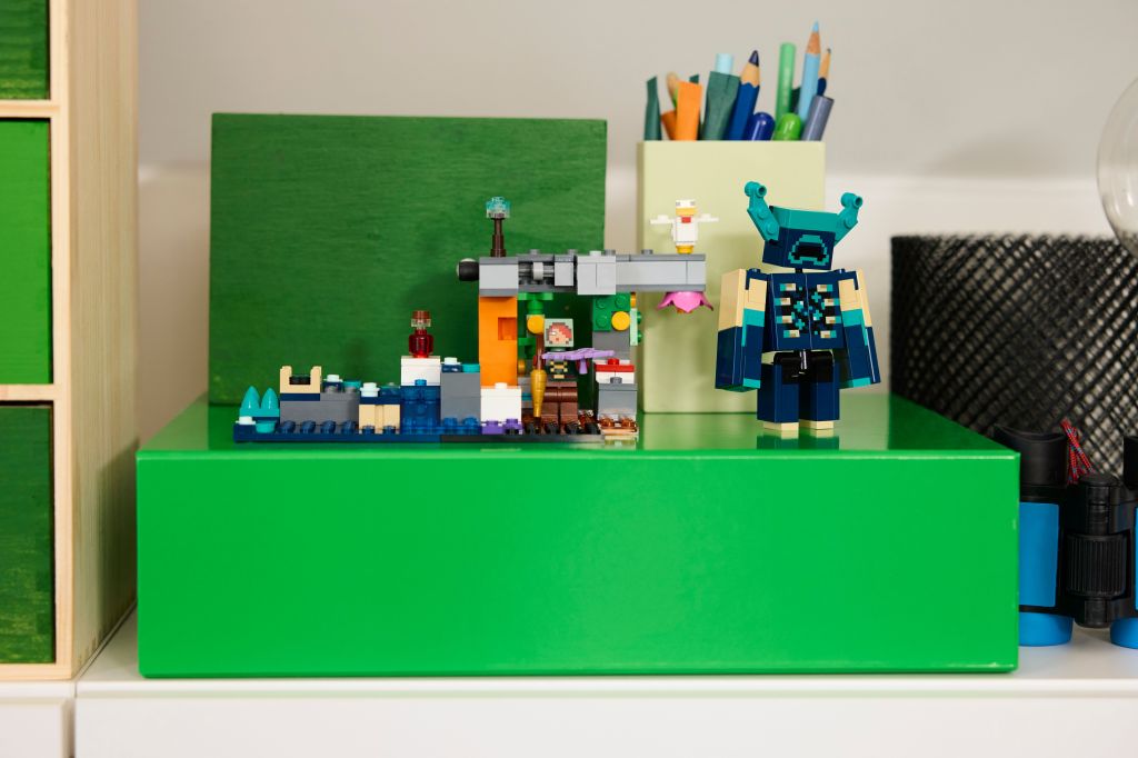 décoration LEGO Minecraft 21274 La rencontre avec le Warden