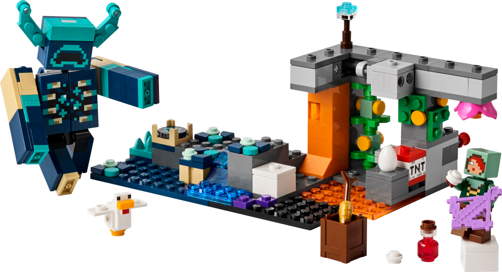 LEGO Minecraft 21274 La rencontre avec le Warden