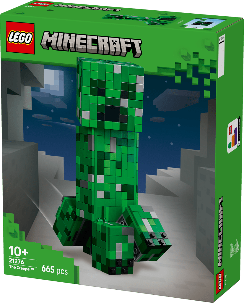 boîte LEGO Minecraft 21276 Le Creeper