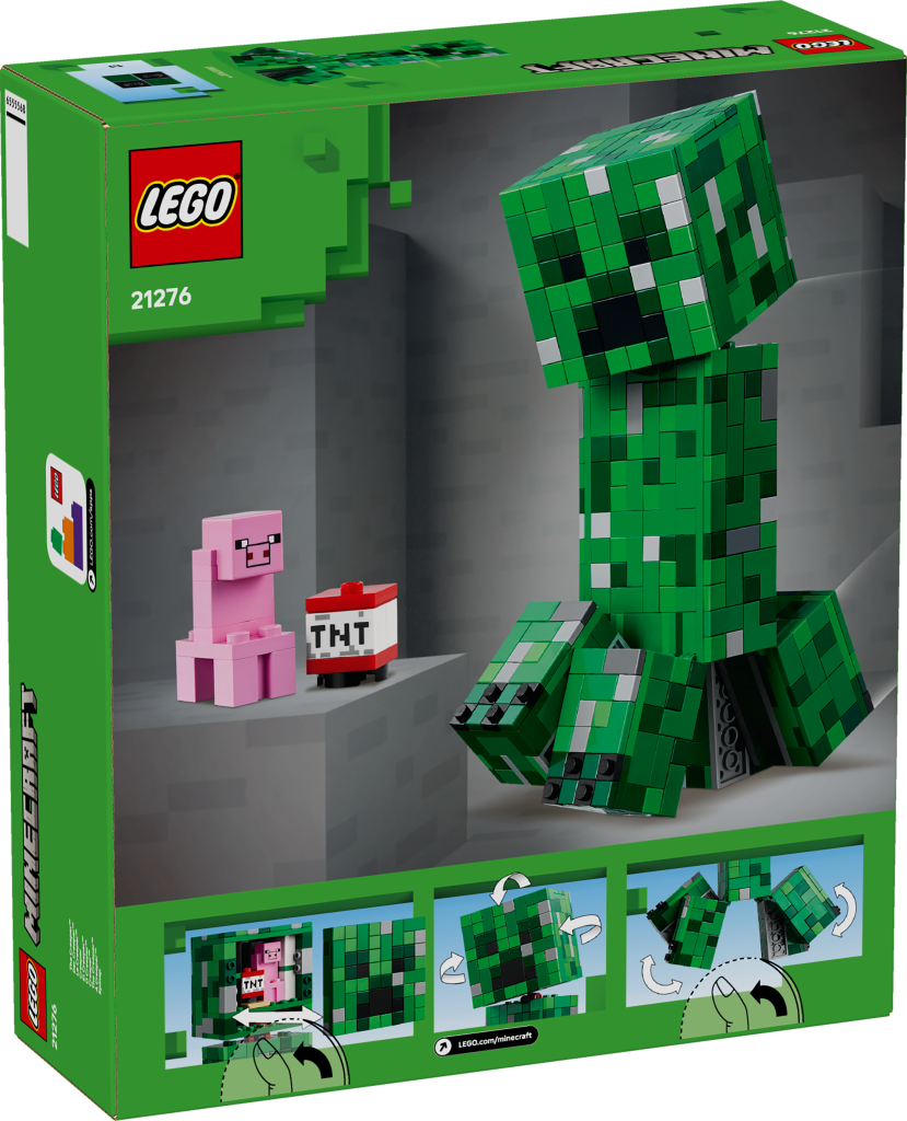 boîte LEGO Minecraft 21276 Le Creeper