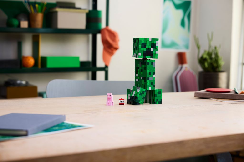 décoration LEGO Minecraft 21276 Le Creeper