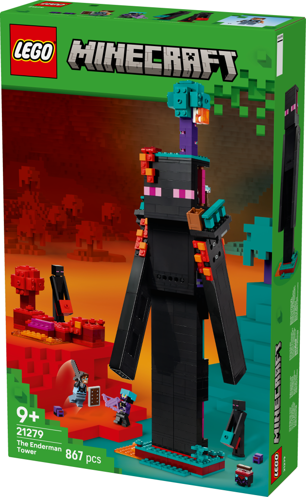 boîte LEGO Minecraft 21279 La tour de l’Enderman
