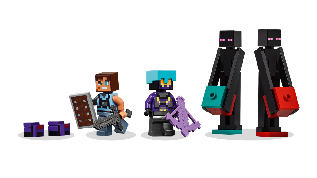 personnages LEGO Minecraft 21279 La tour de l’Enderman