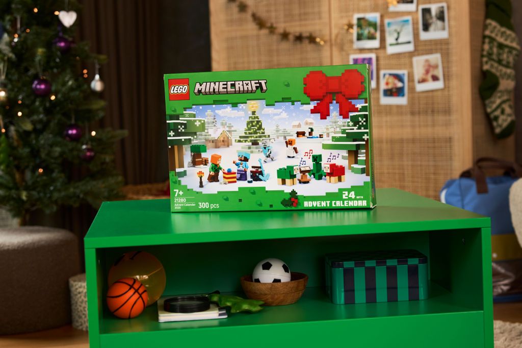 boîte LEGO Minecraft 21280 – Le Calendrier de l’Avent 2025