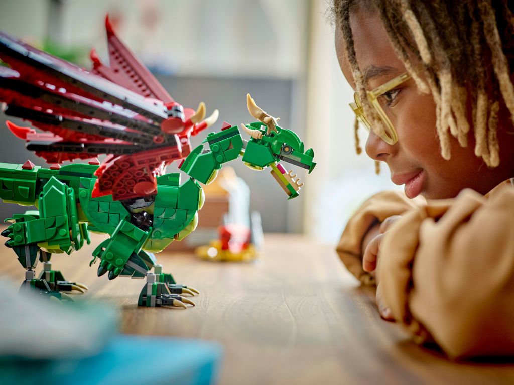 détails LEGO Creator 31161 - Le Dragon Médiéval