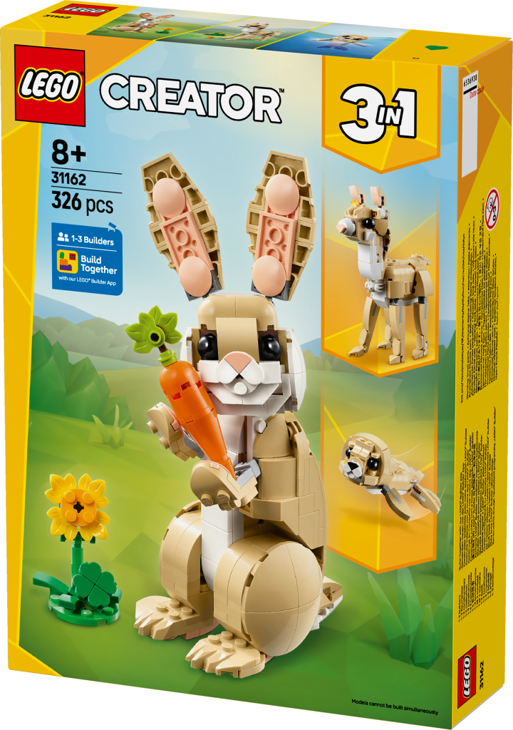 boîte LEGO Creator 31162 - L’Adorable Lapin