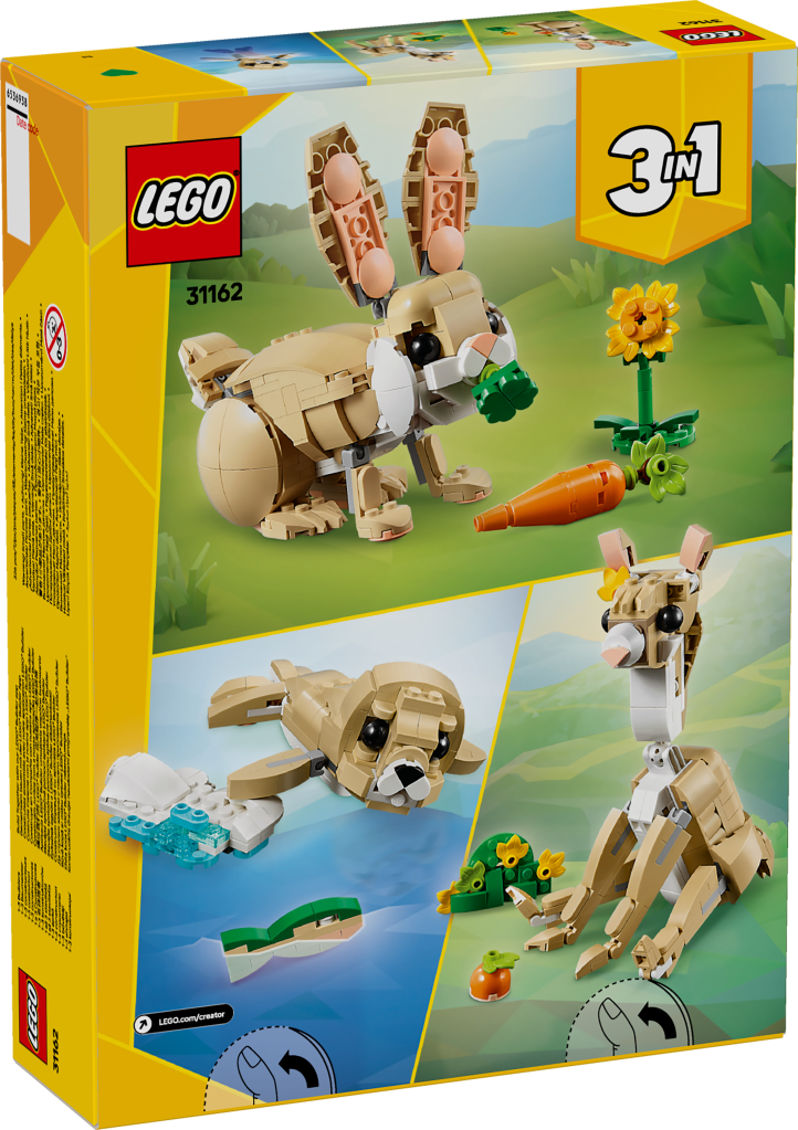 boîte LEGO Creator 31162 - L’Adorable Lapin