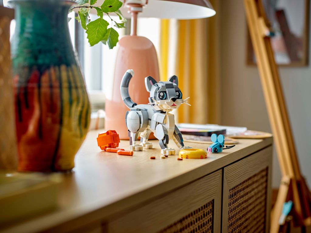 décoration LEGO Creator 31163 – Le Chat Joueur