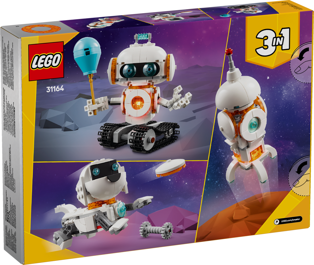 boîte LEGO Creator 31164 – Le Robot de l’Espace