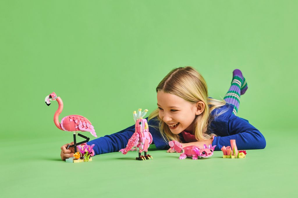 LEGO Creator 31170 – Animaux Sauvages : Le Flamant Rose