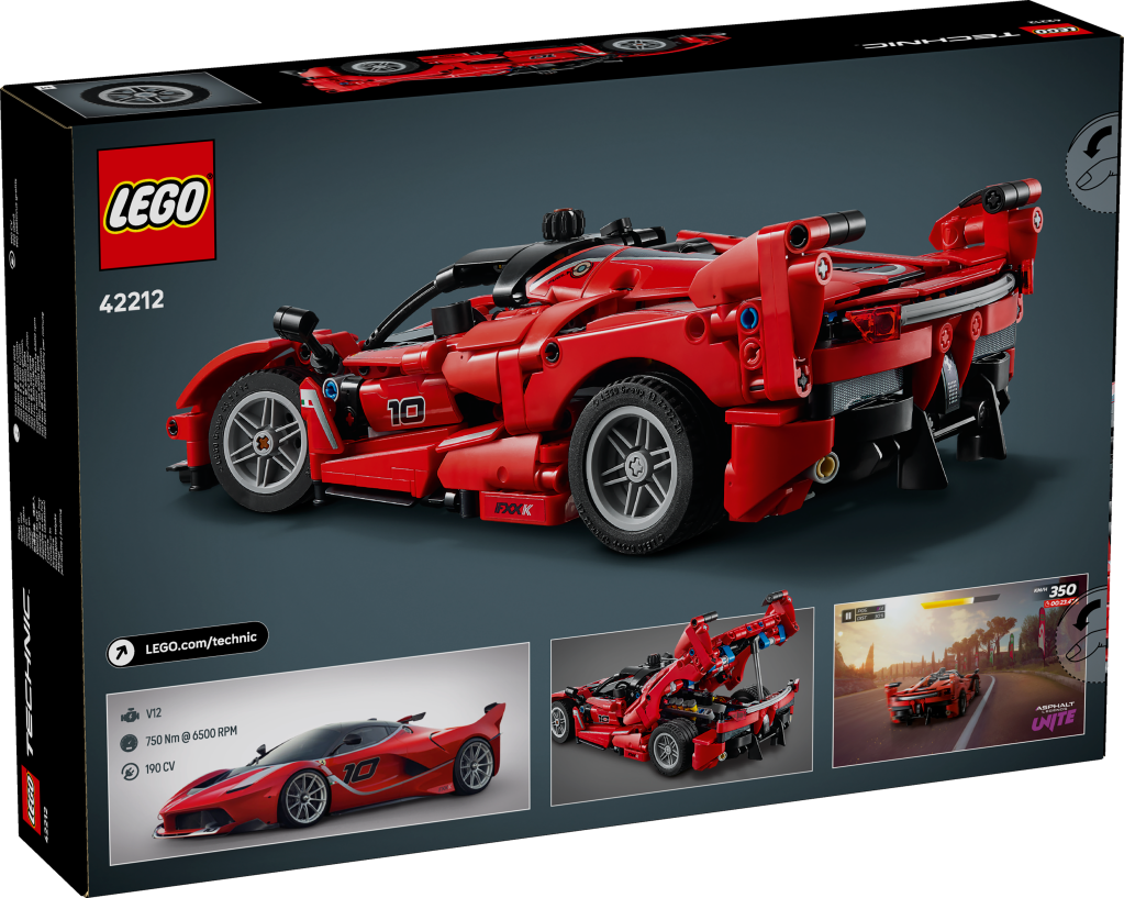 boîte LEGO Technic 42212 : Ferrari FXX K