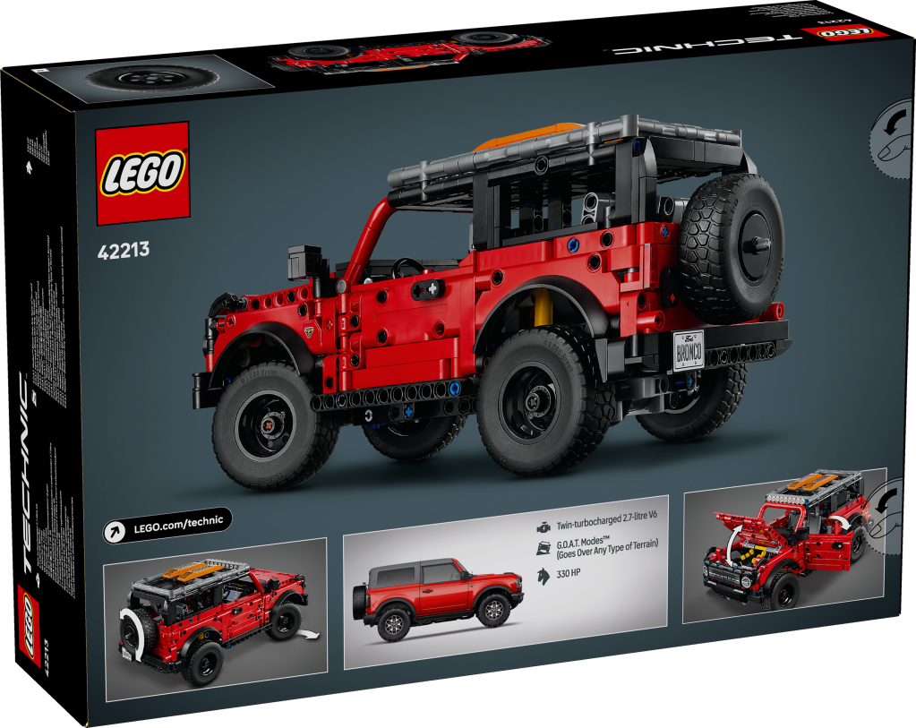 boîte LEGO Technic 42213 : SUV Ford Bronco