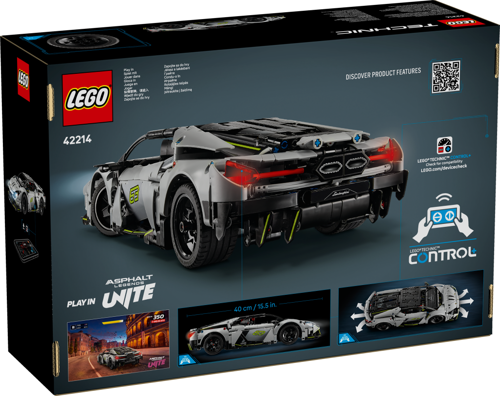 boîte LEGO Technic 42214 : Supercar Lamborghini Revuelto