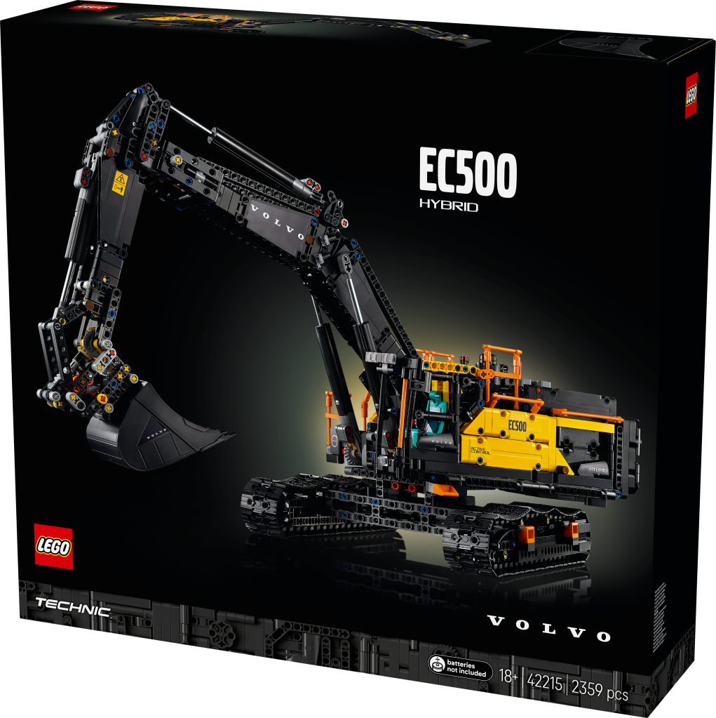 boîte LEGO Technic 42215 : Pelleteuse Volvo EC500 Hybride