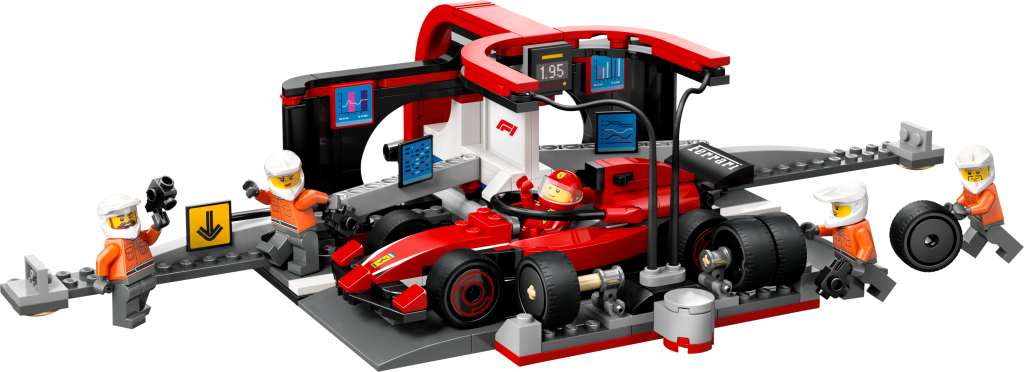 LEGO City 60443 Arrêt au stand de F1 avec voiture Ferrari